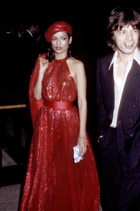 bianca jagger dior dress|bianca jagger studio 54.